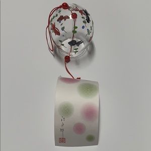 Japanese Glass Wind Bell